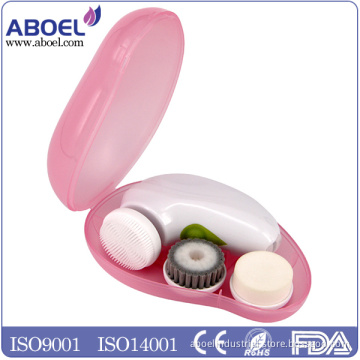 Private Label Sonic Face Brush With Rotating Facial Cleaning Attachments